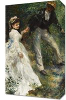 Obraz 30x50cm La Promenade,  Pierre-Auguste Renoir do Salonu