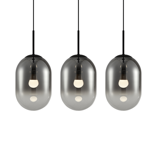 Lampa wisząca Alias Czarny 3xE14 na Arena.pl