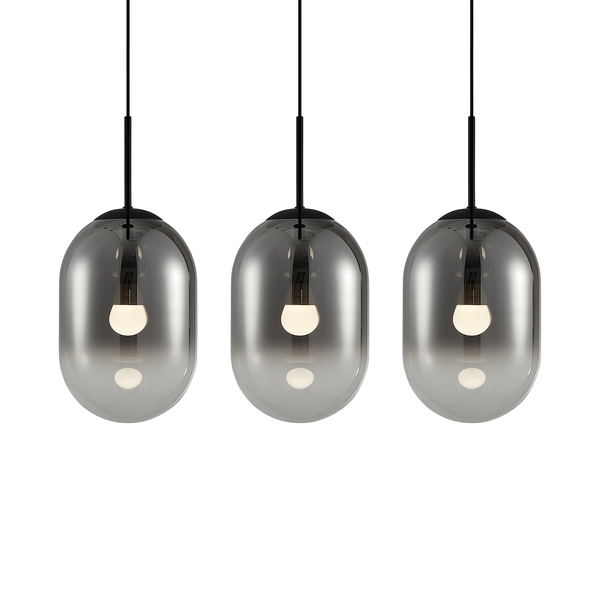 Lampa wisząca Alias Czarny 3xE14 zdjęcie 2
