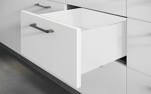 SZUFLADA GTV AXIS PRO 450B1 ŚREDNIA L450 H116 BIAŁA CICHY DOMYK WYSUW na Arena.pl