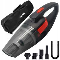 MOCNY ODKURZACZ RĘCZNY SAMOCHODOWY BEZWORKOWY AMIO