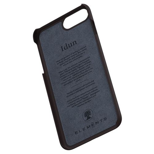 Materiałowe etui iPhone 8 Plus 7 Plus 6s Plus 6 Plus (Dark Brown na Arena.pl