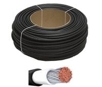 Kabel solarny APV jednożyłowy 4,00 mm² czarny 100 m 0,6/1 kV