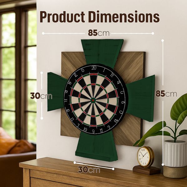 Tablica Drewniana John Paddle do Darta Order Forest Green zdjęcie 2