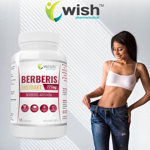 BERBERIS 777mg Niski Cukier Apetyt Odchudzanie Berberys Berberyna 90 kap na Arena.pl