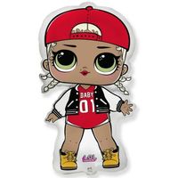 Balon foliowy 60cm - LOL: MC Swag