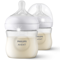 2x BUTELKA DO KARMIENIA PHILIPS AVENT NATURAL 125ML ANTYKOLKOWE SMOCZKI 0M+