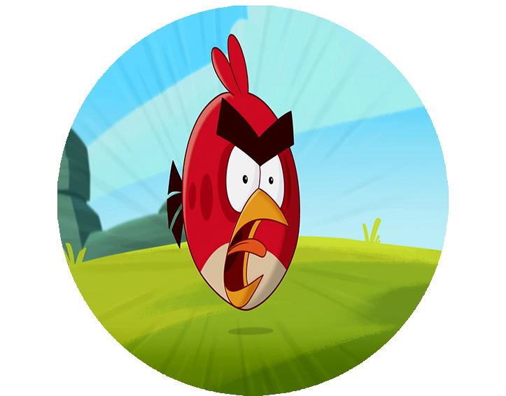 Opłatek na tort Angry Birds zdjęcie 1