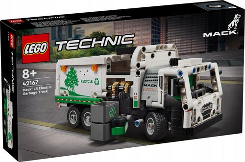 42167 - lego technic - śmieciarka mack® lr electric na Arena.pl