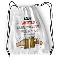 Plecak Dla Adama Sportowy Szkolny Worek Torba Z Nadrukiem Ze Zdjęciem