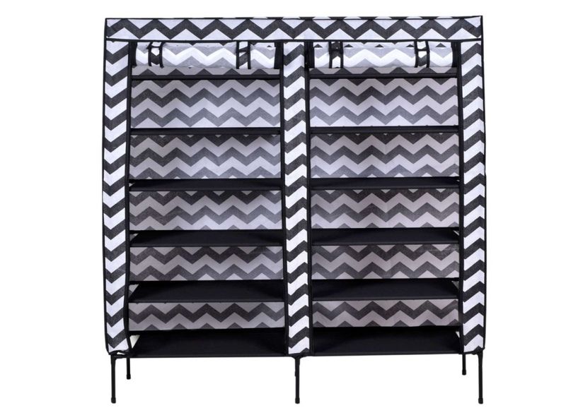 Szafa tekstylna na buty Gabi - zebra zdjęcie 5