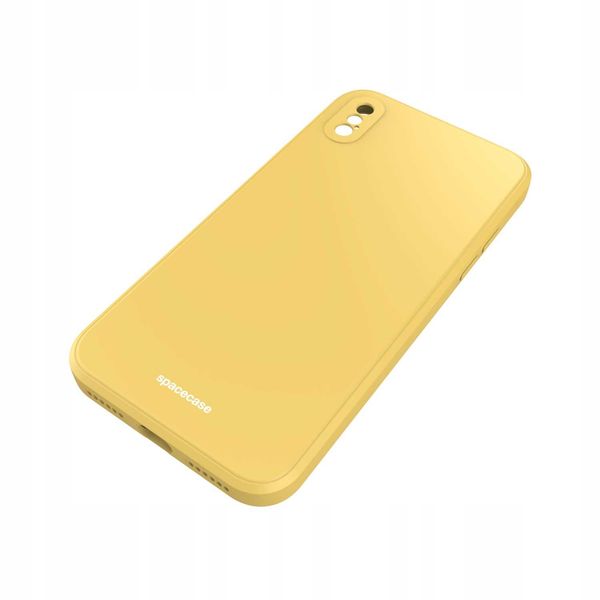 Spacecase Silicone Case Iphone X/Xs Yellow zdjęcie 6