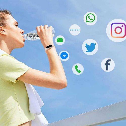 KROKOMIERZ SMARTWATCH OPASKA TLEN KCAL KROK AMOLED na Arena.pl