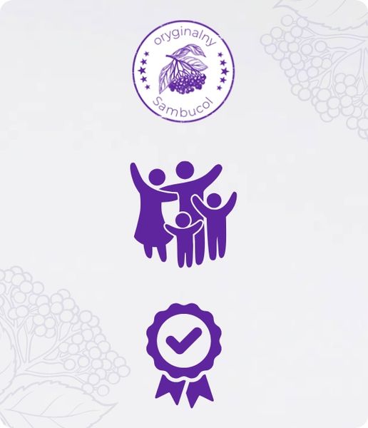 Sambucol Extra Strong czarny bez, syrop na odporność 120 ml x2 zdjęcie 7