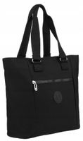 nylonowy, pojemny shopper damski - peterson