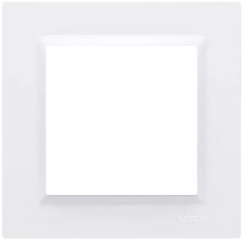 Simon10 Ramka 1-krotna CR1/11 biała SIMON na Arena.pl