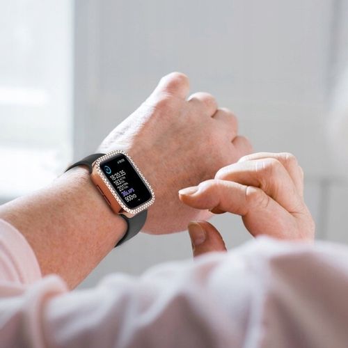 2w1 ETUI + SZKŁO DO APPLE WATCH 4/5/6/7/8/9/SE 40/41/44/45MM KOLORY na Arena.pl