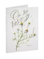 Kartka Dobro - On - Sie Troszczy - Rumianek