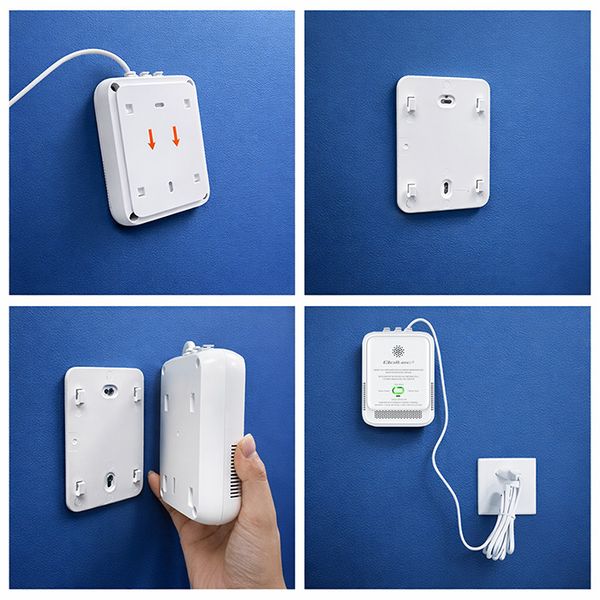 Czujnik CO/CH4 WiFi Tuya Qoltec 2w1 zdjęcie 9