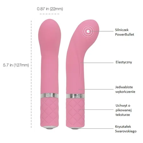 Wibrator - Pillow Talk Racy Pink na Arena.pl
