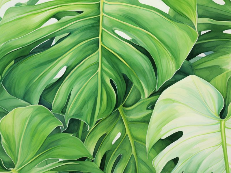 Plakat 100x75cm Tajemnice Liści zdjęcie 1