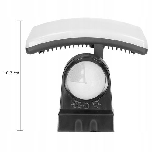 LAMPA ZEWNĘTRZNA HALOGEN LED 30W Z CZUJNIK RUCHU ZMIERZCHU REGULOWANA na Arena.pl