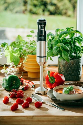 Mocny Blender ręczny 1900W Wielofunkcyjny Mikser Funkcja TURBO Kruszy Lód na Arena.pl