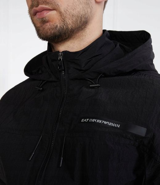 EA7 BOMBER JACKET CZARNA M zdjęcie 3
