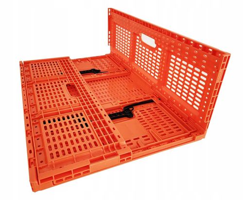 skrzynka składana 600x400x219mm pomarańczowa na Arena.pl