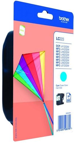 Tusz Brother LC223C Cyan na Arena.pl