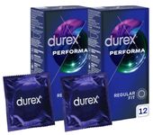 DUREX PERFORMA Prezerwatywy Opóźniające Zestaw 24 sztuki DŁUGI SEX