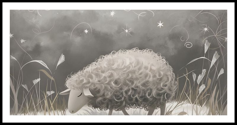 Plakat 91,3x44,5cm Bujna Owca zdjęcie 3