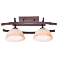 HESTIA 2371/Z-B-2/MZ Brązowa lampa wisząca - Nowoczesna, 2xE27