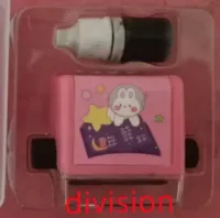 Różowy stempel wałkowy do ćwiczenia dzielenia