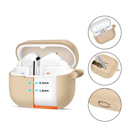TECH-PROTECT SILICONE HOOK SAMSUNG GALAXY BUDS 3 / 3 PRO CAFFE LATTE na Arena.pl