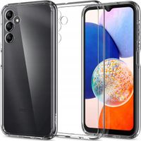 2 x Etui Spigen Ultra Hybrid Samsung A14 A146 Przezroczysty/Crystal Clear A