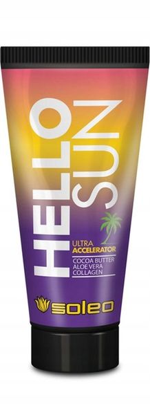 Soleo Hello Sun super szybki akcelerator opalania w solarium i na słońcu zdjęcie 1