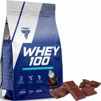 PYSZNE BIAŁKO WPC Trec Whey 100 900g PROTEINY NA MASĘ MIĘŚNIE DO TRENINGU