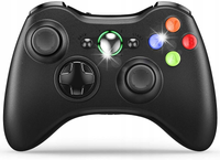 Kontroler bezprzewodowy do Xbox 360, czarny