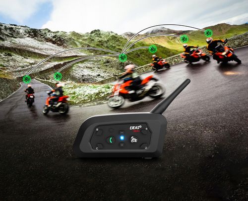 EJEAS V6 PRO + INTERKOM MOTOCYKLOWY 1 kask BLUETOOTH USB-C na Arena.pl