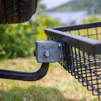 Bagażnik tylny 890x580x180 mm powlekany z szybkozłączem