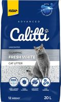 Calitti Fresh White Żwirek bentonitowy dla kota do kuwety 20l