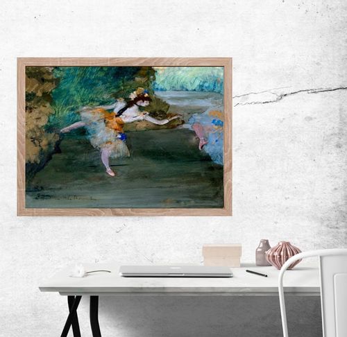 Dancer Onstage, Edgar Degas - plakat 50x40 cm na Arena.pl