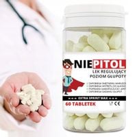 NIEPITOL - REGULUJE GŁUPOTE śmieszne tabletki HIT!