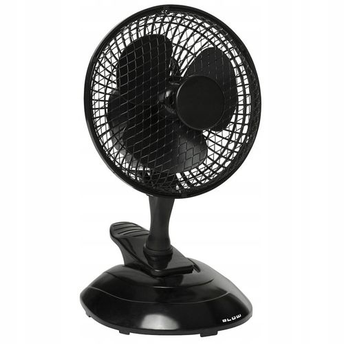 WENTYLATOR WIATRAK BIURKOWY KLIPS STOJAK REGULACJA 2 TRYBY 25W CICHY ZESTAW na Arena.pl