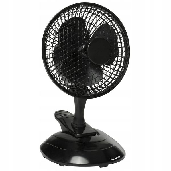 WENTYLATOR WIATRAK BIURKOWY KLIPS STOJAK REGULACJA 2 TRYBY 25W CICHY ZESTAW zdjęcie 3