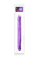B YOURS 16INCH DOUBLE DILDO PURPLE