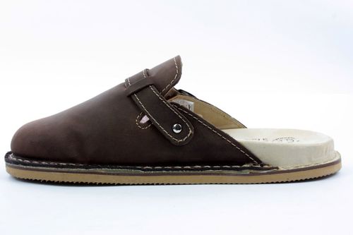 Klapki zdrowotne Nagaba 111 brąz 47 na Arena.pl