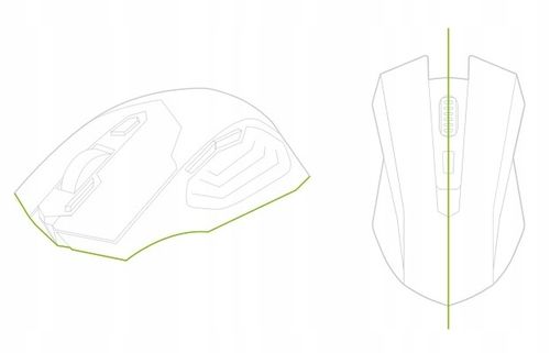 Cicha precyzyjna Myszka Mysz bezprzewodowa A4TECH FSTYLER FG12S na Arena.pl