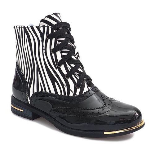 Botki Zebra 6722-1 Czarny r.40 na Arena.pl
